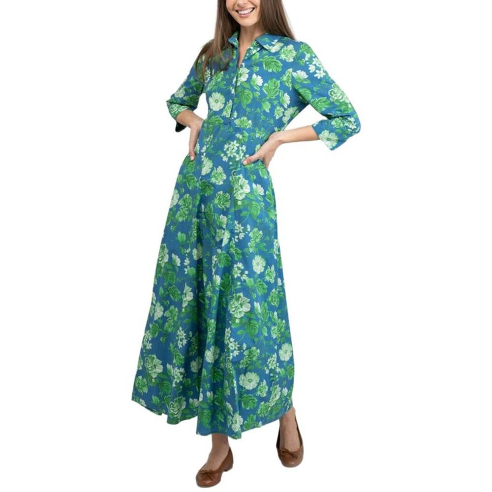 Beau & Ro Womens  Alexa Dress, Blue